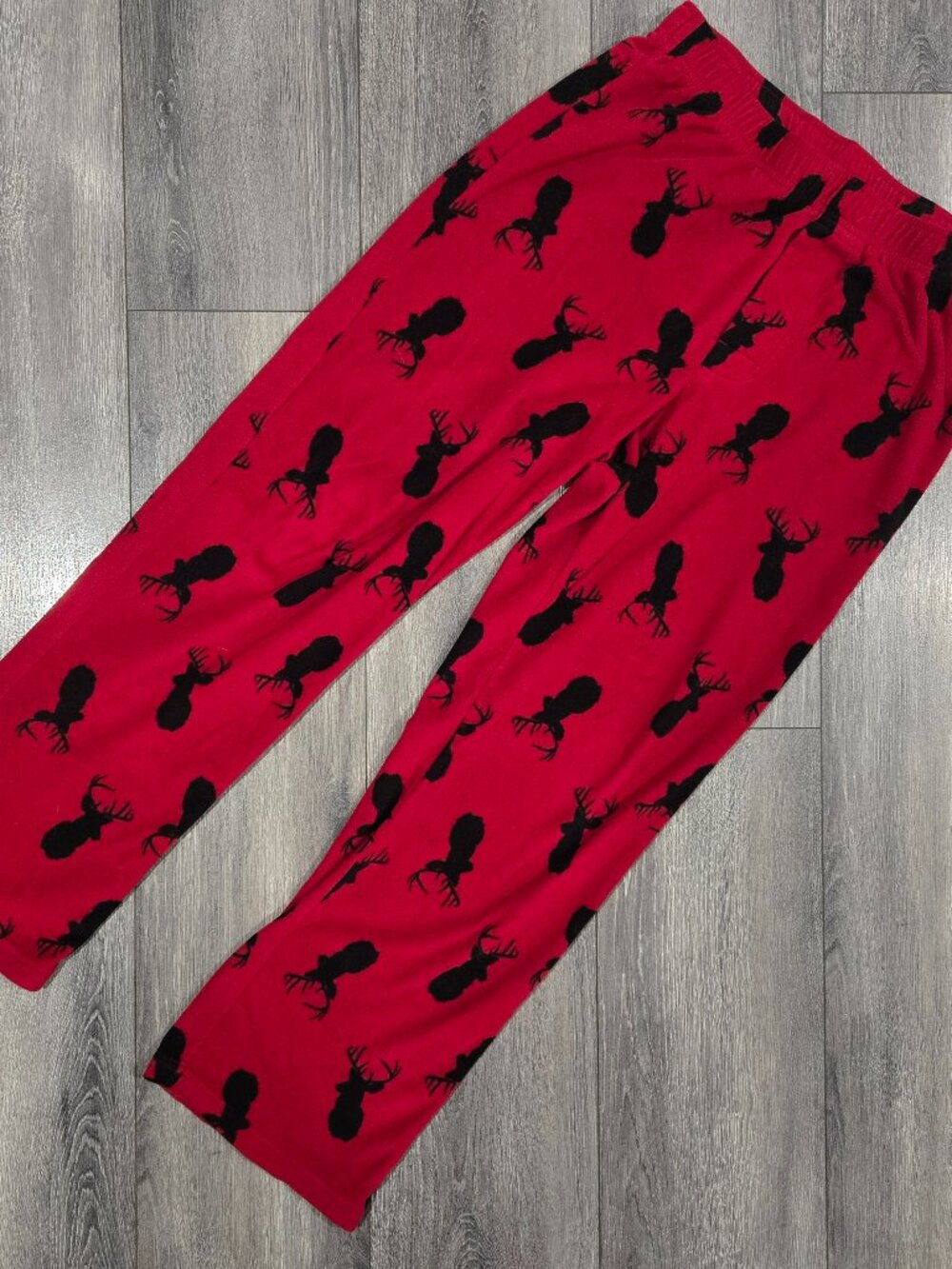 Men's Soft Pajama Pants w/ Deer sz M